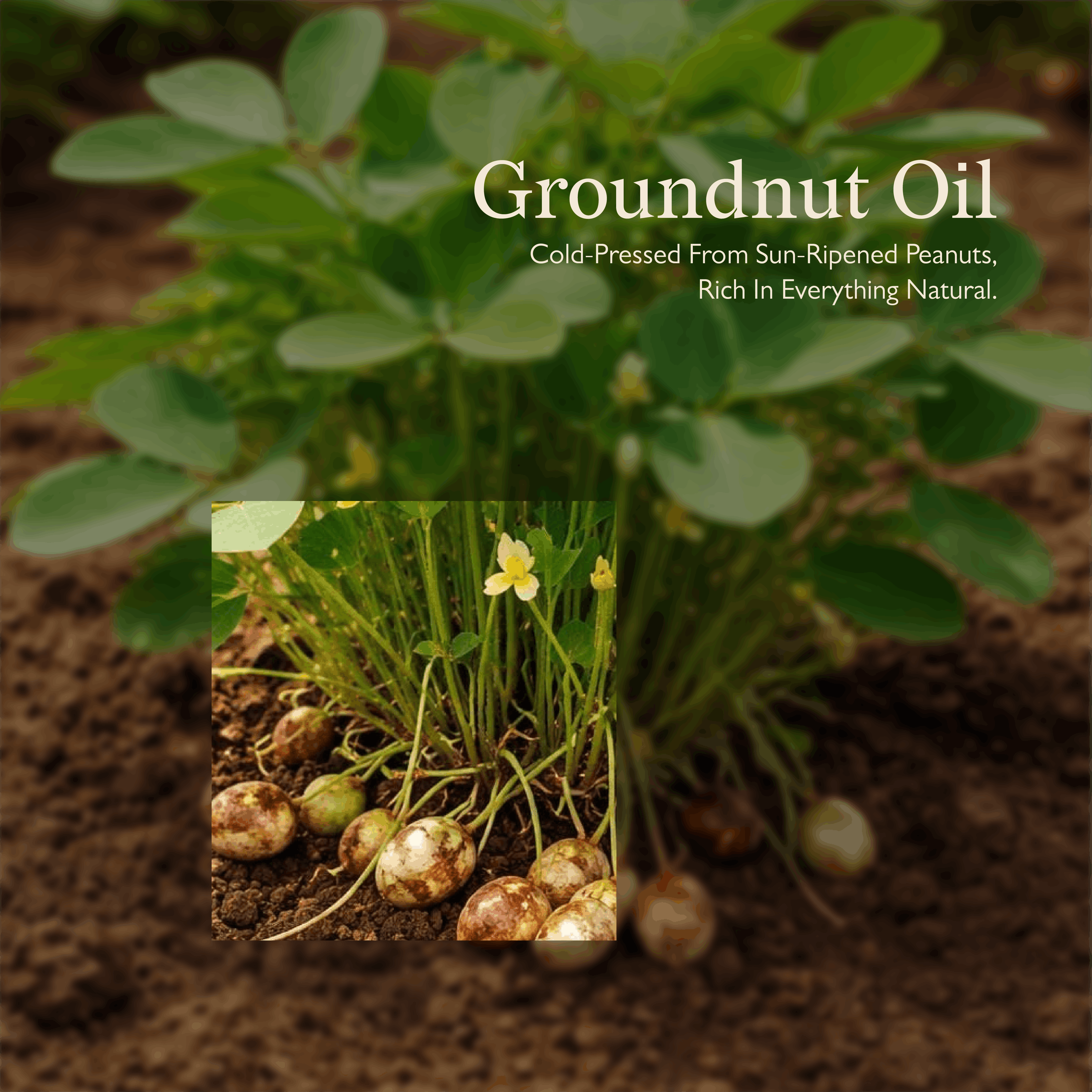 Cold Pressed Groundnut Oil