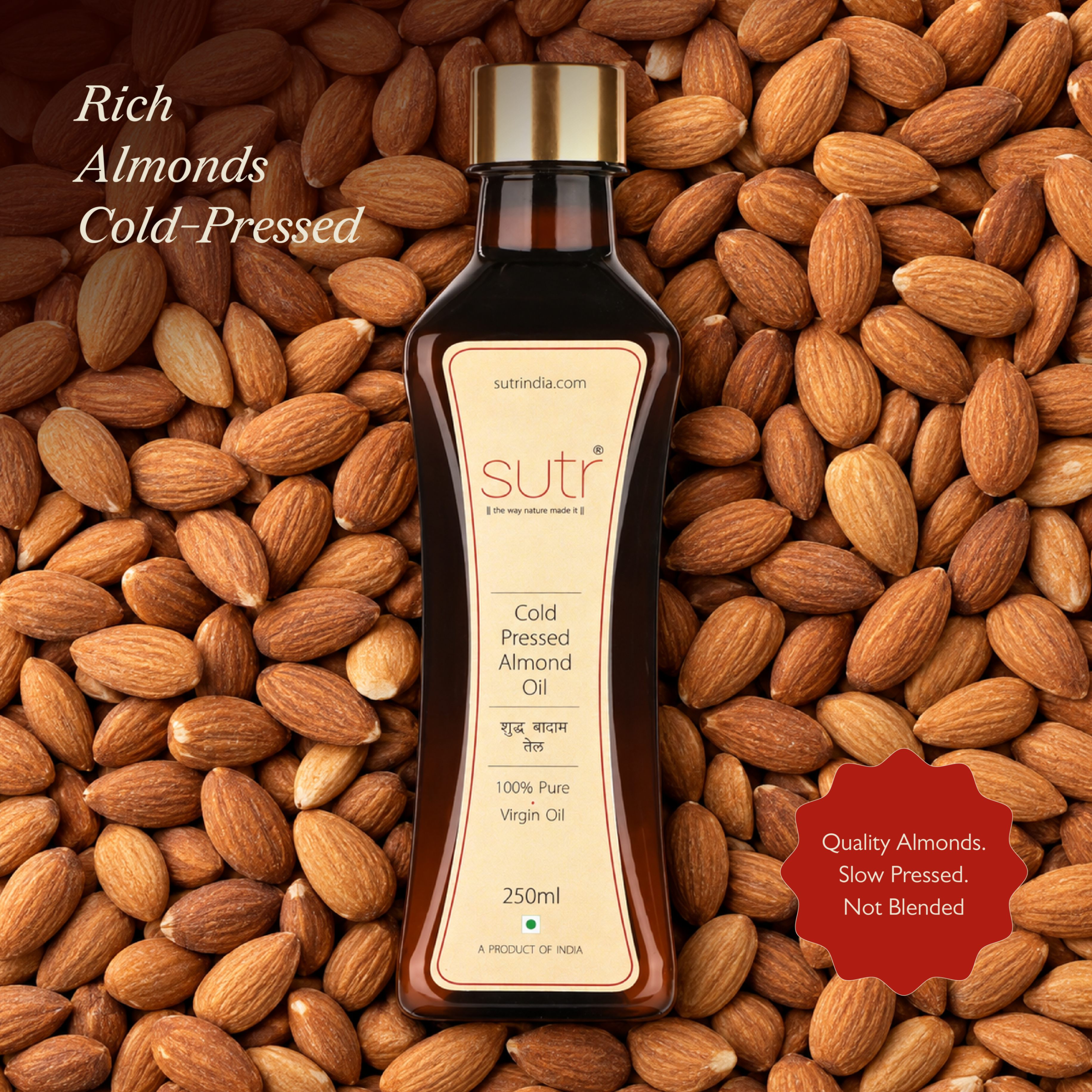 Cold Pressed Almond Oil