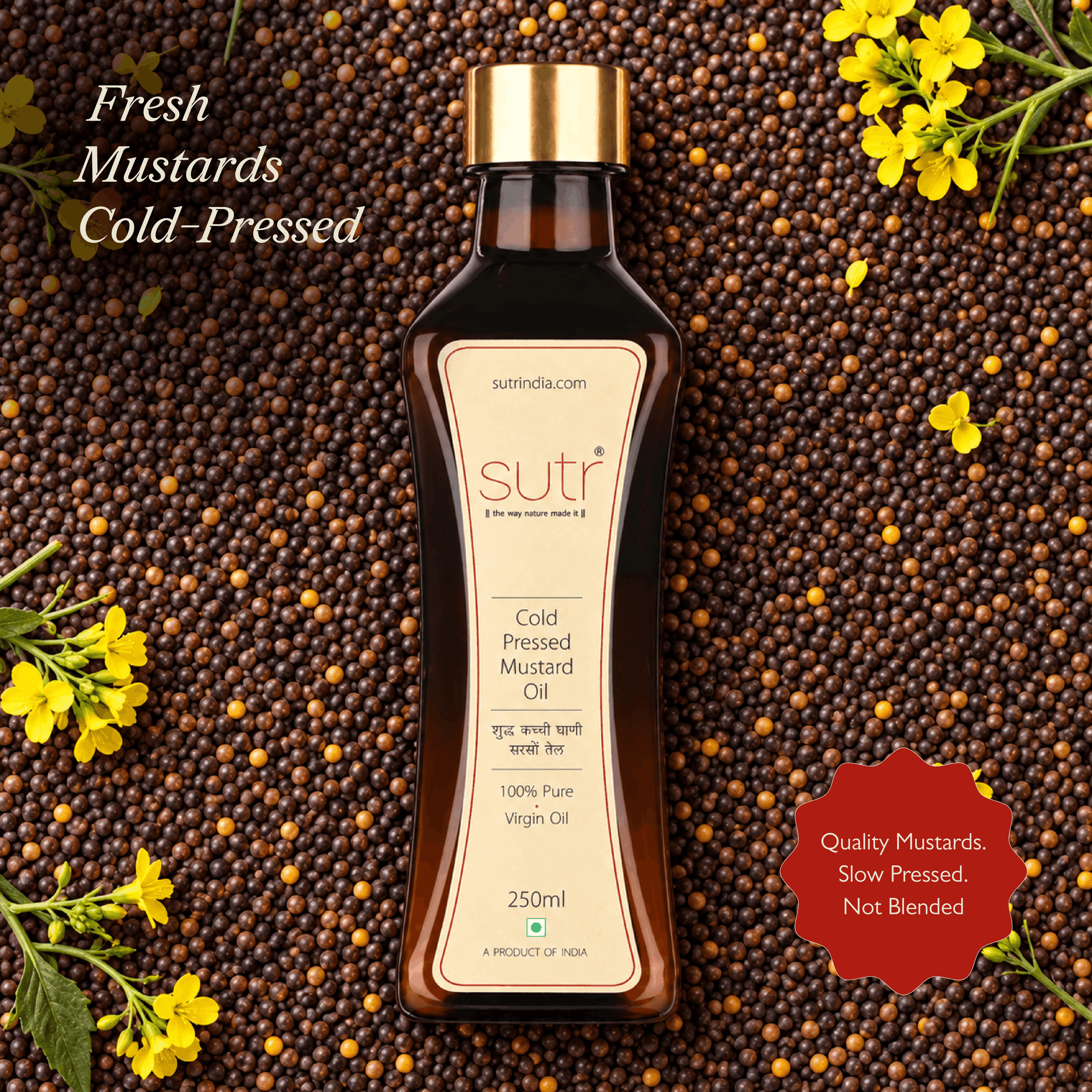 Cold Pressed Mustard Oil